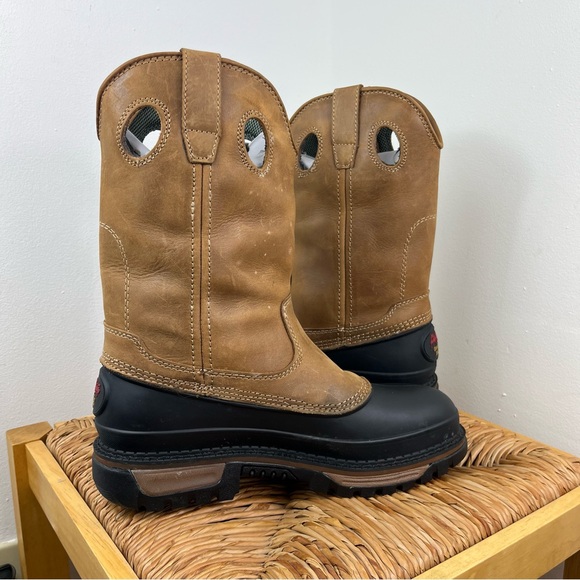 NWT Georgia Boot Muddog Wellington Work Boot Sz 9W - Picture 8 of 14